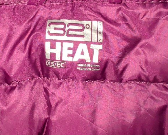 32 Degrees Plum Puffer Jacket - Picture 2 of 8